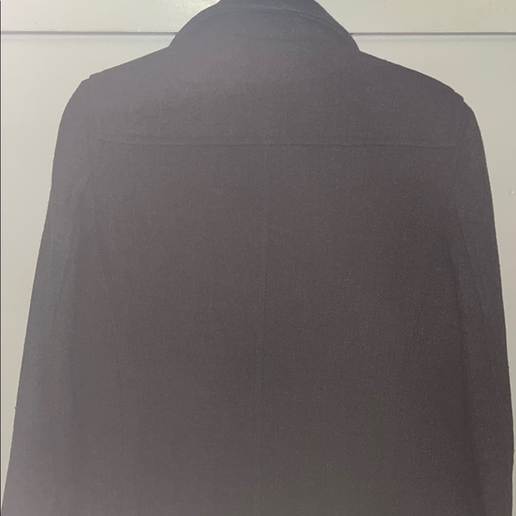 Banana Republic Black Toggle Coat / good preowned condition size medium - Picture 8 of 9